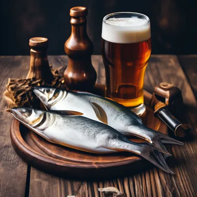Пиво с рыбой стоковое фото. изображение насчитывающей таблица - 166779506