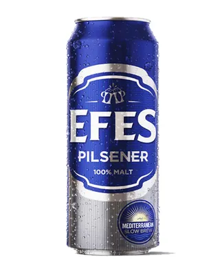 Купить пиво EFES 5% Can в Алматы за 470 тенге с доставкой на дом или в  организацию!