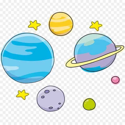 Картинки планет для срисовки