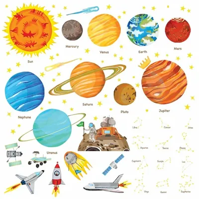 Рисунки планет для срисовки (22 лучших фото)