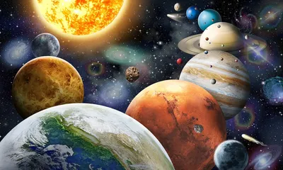 Какие спутники есть у планет Солнечной системы?