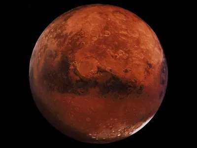 Иллюстрация планеты Марс Векторное изображение ©Dari87 85820916