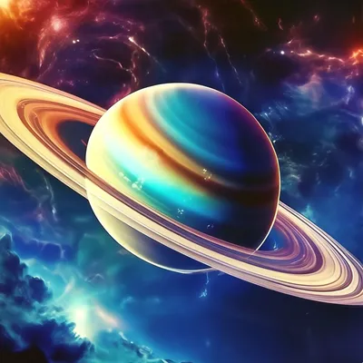Сатурн - планета загадок» — создано в Шедевруме