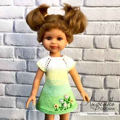 Вязанные платья для кукол Паола Рейн – купить в интернет-магазине  HobbyPortal.ru с доставкой