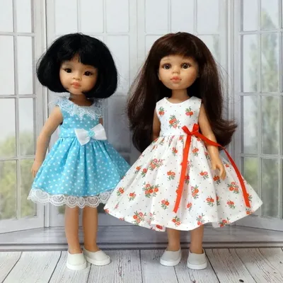 Платье реглан для куклы | Вязание крючком от Елены Кожухарь