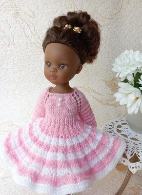 МК платья спицами для кукол Baboliy | Кукла блайз, Вязаные куклы, Детские  кукольные платья
