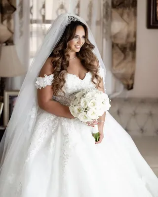 Пышное свадебное платье | пышные свадебные платья на свадьбу кружевные с  рукавами купить в Санкт-Петербурге