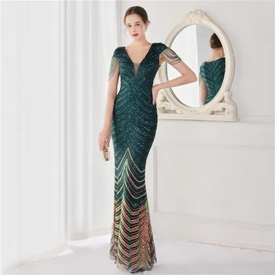 Женское вечернее платье Коктейльное платье Сексуальное длинное платье  Вечерние платья – лучшие товары в онлайн-магазине Джум Гик