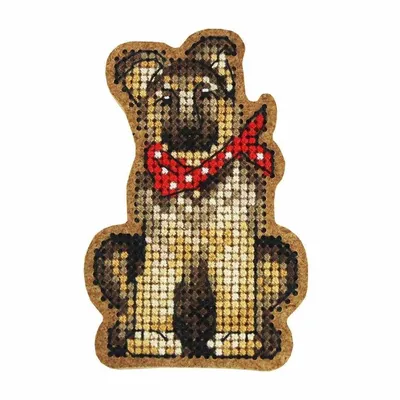 Набор для вышивания крестиком \"Сотвори сама\" - Собака купить в  интернет-магазине MegaToys24.ru недорого.