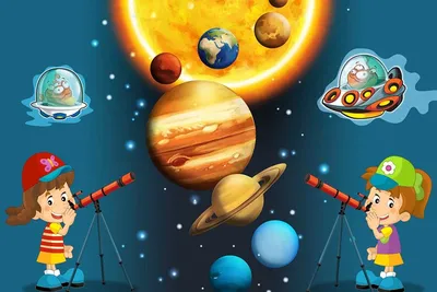 10 лучших книг про космос для детей от 2 до 5 лет - BubaGO