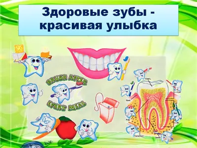 Открытое занятие по валеологии \"Здоровые зубы - красивая улыбка\" | Детский  сад №7 «Жемчужинка»