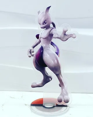 STL file Pokemon - Mewtwo with 2 poses 🐉・3D printable model to  download・Cults