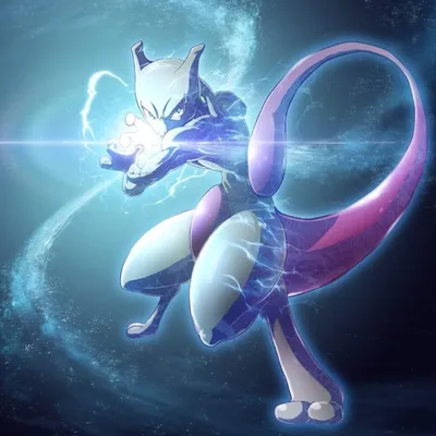 Pokemon]Mewtwo by Niiii-Link on DeviantArt