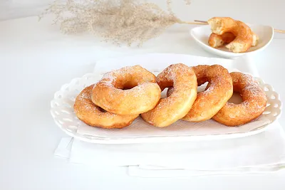 Американские пончики Донатс рецепт фото пошагово и видео - 1000.menu