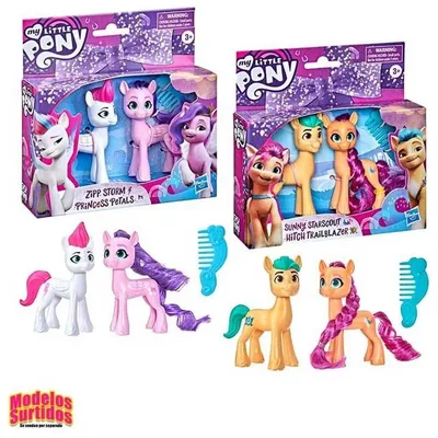 Купить hasbro My Little Pony Пони фильм Радужные Волосы Санни F17945L0,  цены на Мегамаркет