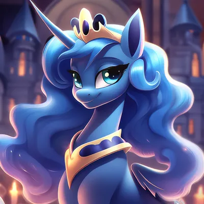 Princess Luna (принцесса Луна) :: mlp art :: royal :: xSatanielx :: my  little pony (Мой маленький пони) :: artist :: фэндомы / картинки, гифки,  прикольные комиксы, интересные статьи по теме.