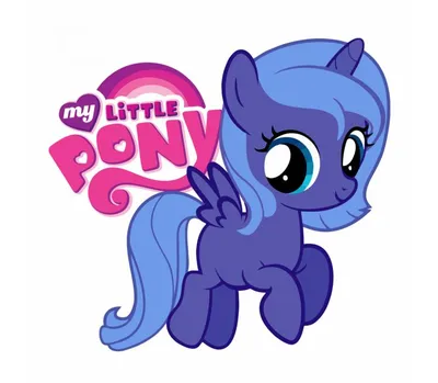 Раскраска Принцесса Луна | Раскраски пони Принцесса Луна (Princess Luna).  Раскраски из мультфильма Мой маленьки пони (My Little Pony)