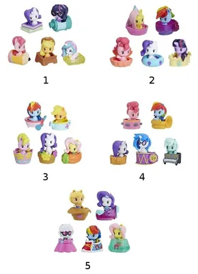 Набор фигурок My Little Pony Cutie Mark Crew Пони Милашки (E0193) — купить  в интернет-магазине по низкой цене на Яндекс Маркете