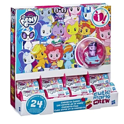 Набор игровой My Little Pony Пони милашка в непрозрачной упаковке (Сюрприз)  E5966121 купить по цене 1390 ₸ в интернет-магазине Детский мир