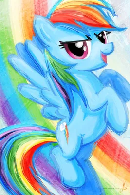 Раскраска Пони Радуга | Раскраски пони Радуга Дэш (Rainbow Dash). Раскраски  из мультфильма Мой маленьки пони (My Little Pony)