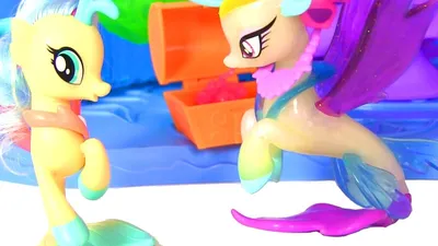 Пони-русалка Флаттершай — раскраска для детей. Распечатать бесплатно.