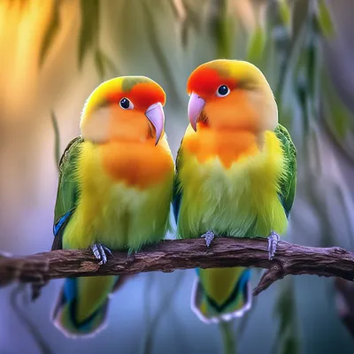 Можно ли держать попугая неразлучника одного? | ВКонтакте
