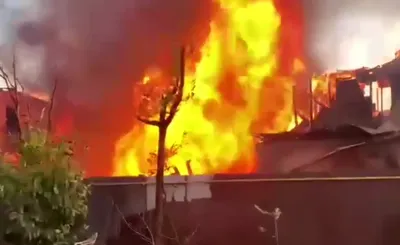 Большая часть пожара в Карагандинской области потушена