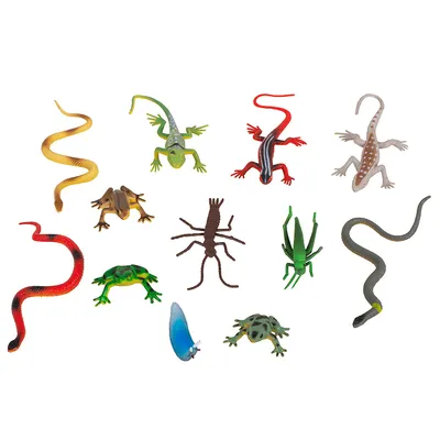 мультфильм экзотический амфибий и пресмыкающихся ящериц, в котором есть  жабы и лягушки. тропические животные гекко тритон саламанд Иллюстрация  штока - иллюстрации насчитывающей хищник, облегчения: 239425214