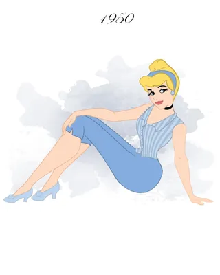 14 Дисней Принцесс оделись по моде года выхода их мультфильма - YouLoveIt.ru
