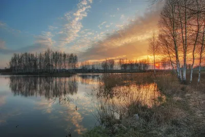 Пейзаж ранней весной. Photographer Andrey Kozlov
