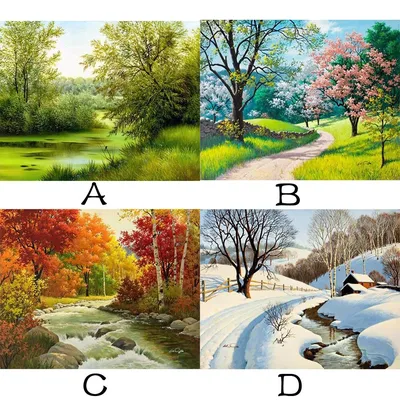 Весна, лето, осень, зима и снова весна: вечная сущность природы