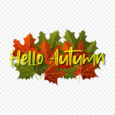 Привет Осень Знамя Текст - Бесплатная векторная графика на Pixabay - Pixabay