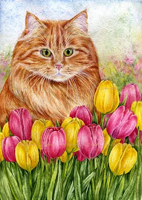 красивая весенняя открытка - привет, весна - букет весенних цветов Stock  Vector | Adobe Stock