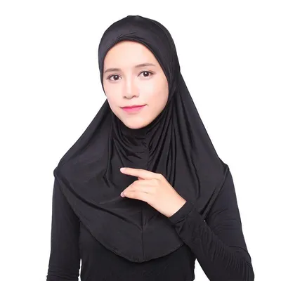 Мусульманский хиджаб с надписью стразы, головной платок среднего размера  70*70 см, полное покрытие, молитвенный головной платок | AliExpress