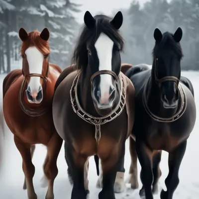 Усатые лошади: Мутация, от которой кони становятся усатыми и бородатыми.  Описание и примеры странных коней | Пикабу