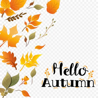 Фото Надпись Autumn / Осень / На фоне осенних листьев, книги, шляпы и цветов