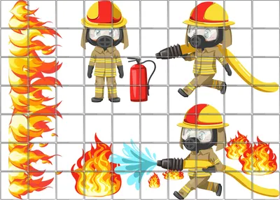 Пожарные и пожарники» — создано в Шедевруме
