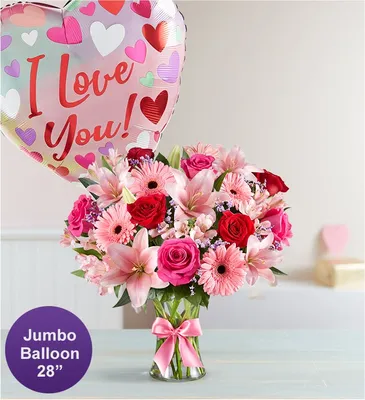 I Love You Box (Fresh Flowers) - My Divine Decors Flower Boutique - Flower  Arrangements