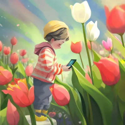 Детский Рисунок Весна (52 Фото)