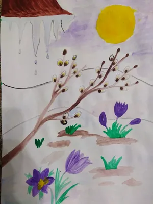 Фотоотчет о выставке рисунков «Весна идет — весне дорогу» (2 фото).  Воспитателям детских садов, школьным учителям и педагогам - Маам.ру
