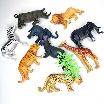 Набор диких животных A 581 A-Toys купить - отзывы, цена, бонусы в магазине  товаров для творчества и игрушек МаМаЗин