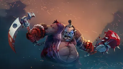 Image of pudge from dota 2 on Craiyon