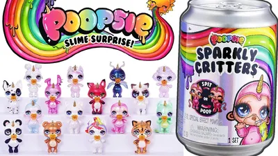 Пупси слайм в банке Sparkly Critters POOPSIE SURPRISE 28252448 купить в  интернет-магазине Wildberries