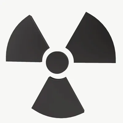 Патч знак радиации - купить с доставкой по выгодным ценам в  интернет-магазине OZON (485836843)