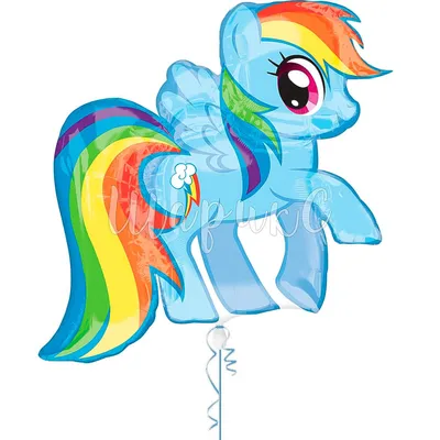 Купить постер (плакат) Мой маленький пони: Радуга Дэш для интерьера