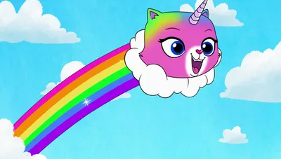Мультсериал «Радужно-бабочково-единорожная кошка» – детские мультфильмы на  канале Карусель