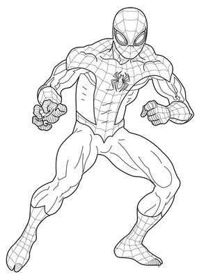 Раскраска Человек паук Соник распечатать или скачать