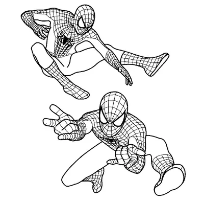 Иллюстрация 1 из 12 для Человек-Паук. Раскраска | Лабиринт - книги.  Источник: Лабиринт