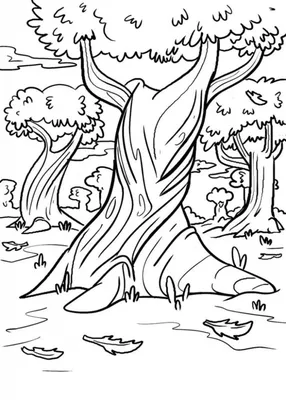плакат осеннее дерево листья элемент PNG , плакат, осенью дерево, Осенние  листья PNG картинки и пнг рисунок для бесплатной загрузки