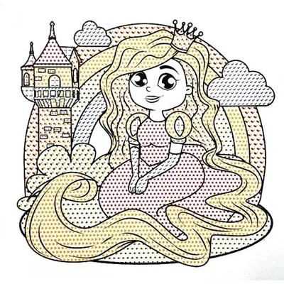 Раскраска Принцессы - Раскраски для детей